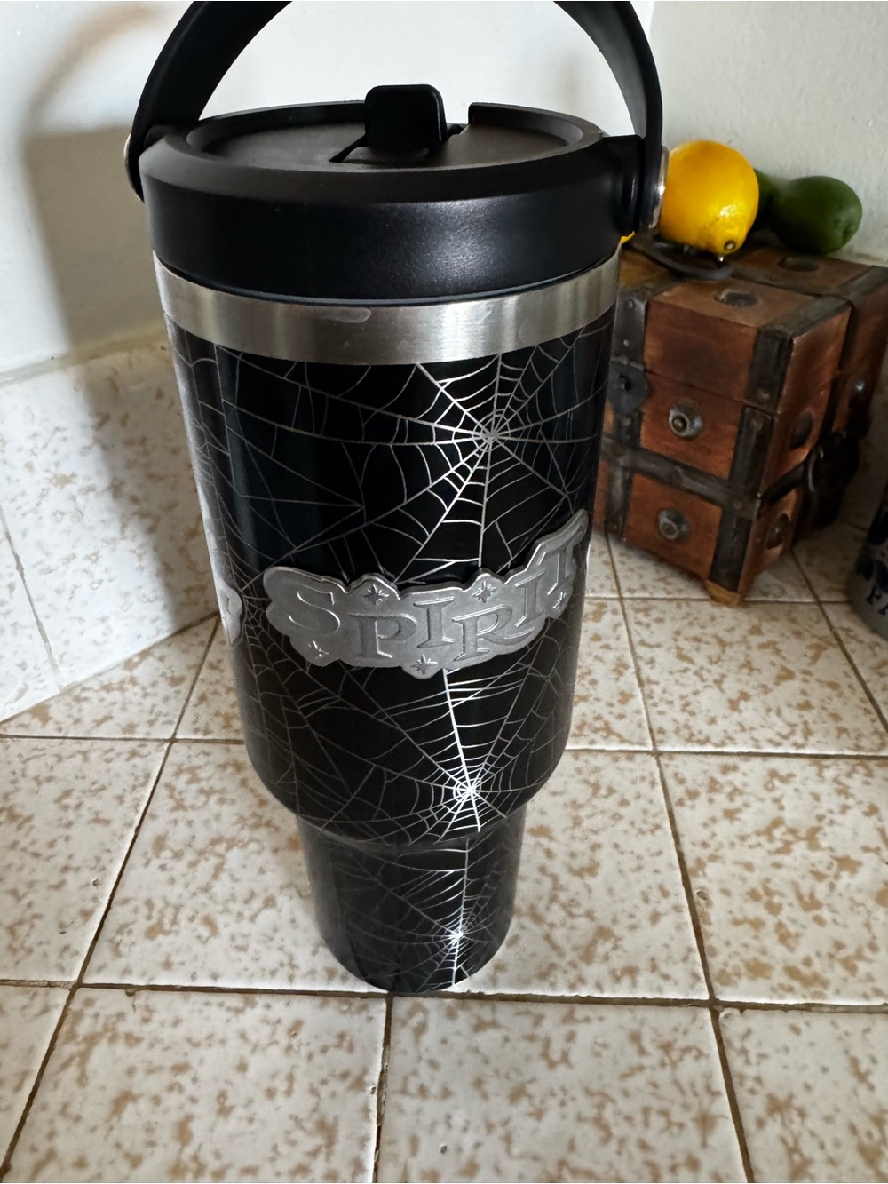 Jack the Reaper Travel Tumbler with Handle - 40 oz.